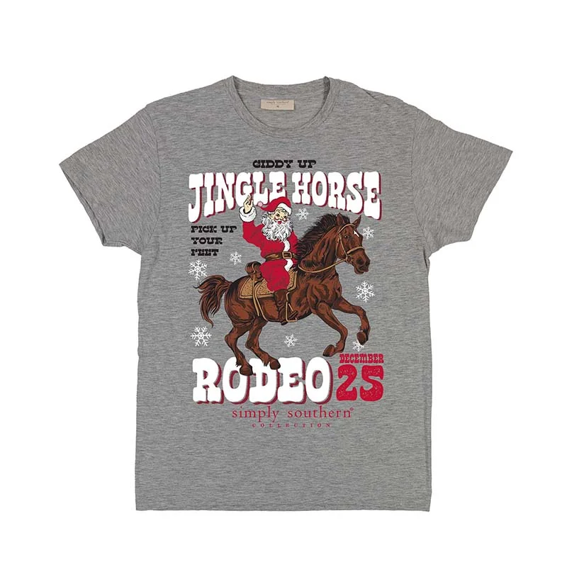 Youth Giddy Up Jingle Horse Short Sleeve T-Shirt